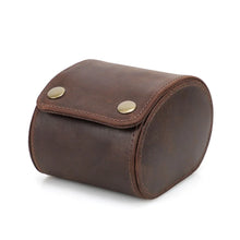 Load image into Gallery viewer, Luxury Watch Roll Case Display Watch Box Crazy Horse Leather Travel Portable Wrist watch Jewelry Storage Organizer Gift Box