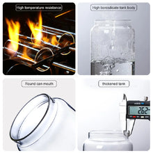 Load image into Gallery viewer, 1 PC Small Glass Storage Jars with Airtight Lids, Coffee Container with Wooden Lid