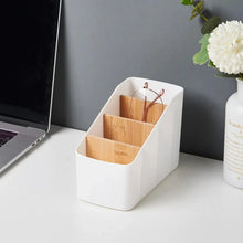 Load image into Gallery viewer, Multipurpose Desktop Storage Box TV Remote Holder Living Room Wooden Storage Box For Bedroom Living Room Table Organizer