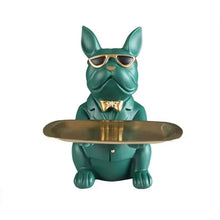 Load image into Gallery viewer, Multi Functional Bulldog Tray Animal Statue Creative Ornament Living Room/Bedroom Home Decoration Gift
