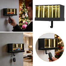 Load image into Gallery viewer, Garage Keychain,Car Luminous Unlimited Garage Key Storage Wall Mount Key Organizer With Infinity LED Hook Creative Home Decor

