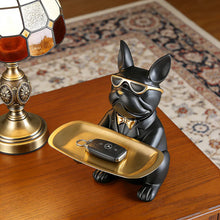 Load image into Gallery viewer, Multi Functional Bulldog Tray Animal Statue Creative Ornament Living Room/Bedroom Home Decoration Gift
