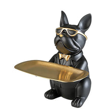 Load image into Gallery viewer, Multi Functional Bulldog Tray Animal Statue Creative Ornament Living Room/Bedroom Home Decoration Gift
