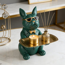 Load image into Gallery viewer, Multi Functional Bulldog Tray Animal Statue Creative Ornament Living Room/Bedroom Home Decoration Gift
