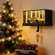 Load image into Gallery viewer, Garage Keychain,Car Luminous Unlimited Garage Key Storage Wall Mount Key Organizer With Infinity LED Hook Creative Home Decor
